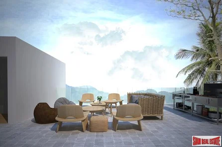 3 Bedroom Modern Pool Villas with Sea Views in a New Rawai Development