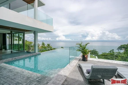 Cape Amarin Estate  | Incredible Sea Views from  New Six Bedroom Villa with Infinity Pool in Kamala