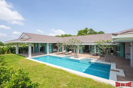 New Three Bedroom Pool Villa Development with Private Pools and Greenery in Hua Hin
