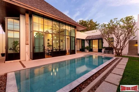 Private Two & Three Bedroom Pool Villa in a New Cherng Talay Luxury Development