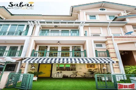 Crystal Ville | Stunning Hi-End Furnished Townhome in Lad Phrao