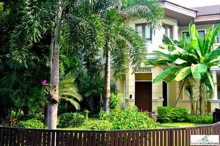 Large Four Bedroom House with Pool in Secure Compound for Rent at Ramkhamheang