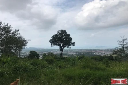 Large Hillside Land Plot with Sea Views of the Andaman East Coast in Koh Kaew