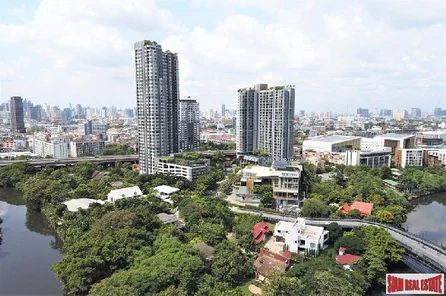 Blocs 77 | One Bed on High Floor with Serene Green, Canal and City Views at Sukhumvit 77, Onnut