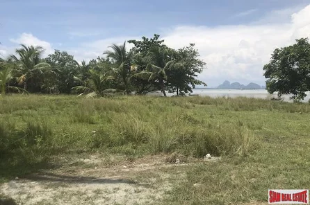 Large Land Plot with Incredible Phang Nga Bay Views and  Beachfront Access
