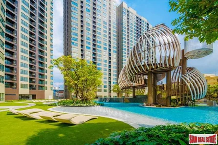 Newly Completed High-Rise Condo by Leading Thai Developer with Extensive Facilities and Green Area at Udomsuk, Bangna - Studio Units - 12% Discount! 