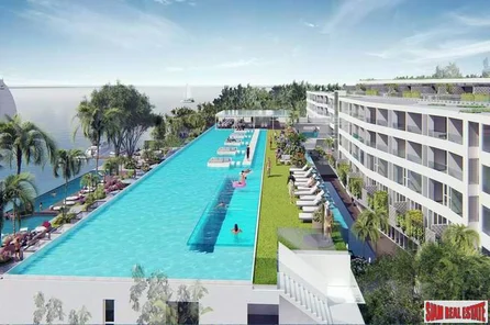 New Beach Club Theme Condominium Project on the Beach in Chalong