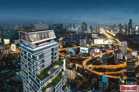 Just Completed Luxury High-Rise Condo with 360 Roof Pool at Victory Monument, Phaya Thai - Two Bed Units