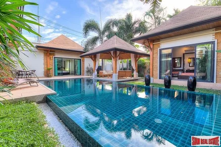 Luxurious Three Bedroom Rawai Pool Villa with Private Pool and Separate Master Bedroom Pavilion
