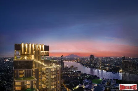 New Riverside High-Rise Condo in Construction in a Community by Leading Thai Developer - 2 Bed Units - Up to 6% Discount!