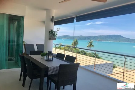 Waterside Condo Panwa | Extremely Elegant Three Bedroom Condo for Rent with Fantastic Sea Views in Ao Yon