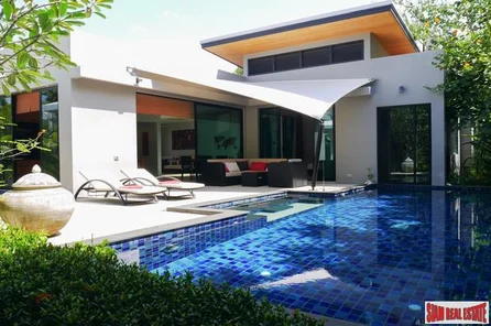 Baan Bua | Tropical Three Bedroom Private Pool Villa for Sale in a Prestigious Nai Harn Estate