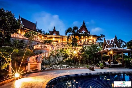 Vichuda Hills | Luxury Thai-style Sea View Pool Villa for Rent in Layan Beach
