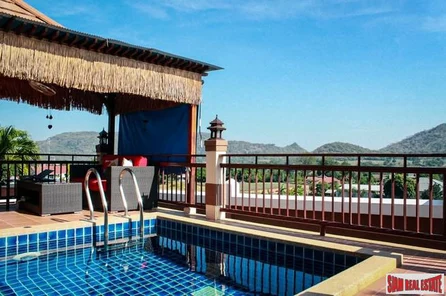 Majestic Mountain Views from this Four Bedroom Pool Villa in Buri Prachuap, Prachuap Khiri Khan