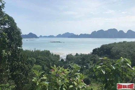 Large 7 Rai Land Plot for Sale in Phang Nga with Amazing Bay Views