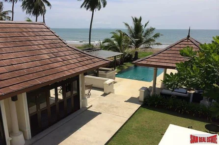 Luxurious Three Bedroom Beachfront Bali-style Pool Villa for Sale in Nuea Klong, Krabi