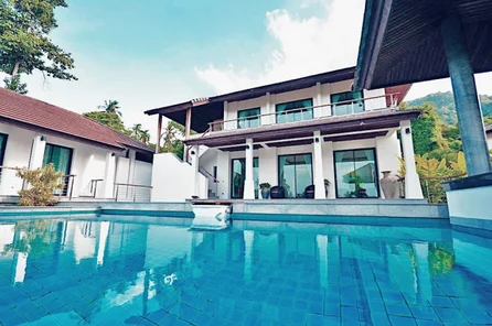 3 Bedroom Pool Villa with Sea View in Mae Nam, Koh Samui