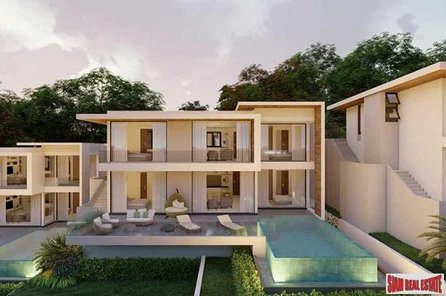 3 & 6 Bed Pool Villas with Sea views â€“ Bo Phut, Koh Samui