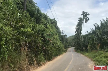 Ten Rai of Phang Nga Land for Sale in an Excellent Location Near Phuket and Natai Beach