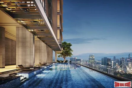 Q Sukhumvit | Ultra Modern Two Bedroom Condo for Rent on a High Floor with Great City Views