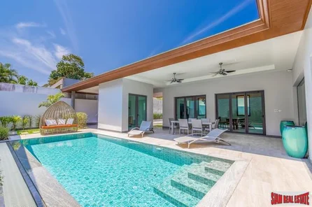 Bright & Beautiful New Three Bedroom Pool Villa for Sale in Cherng Talay
