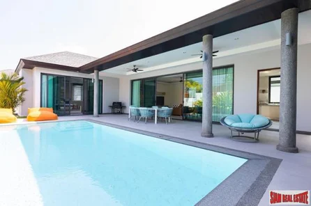 The S Villas | Brilliant and Sparkling New Three Bedroom Pool Villa for Rent in Cherng Talay