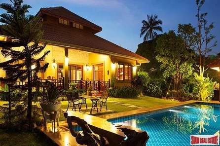 White Lotus II Estate | Luxurious Four Bedroom Pool Villa and Elegantly Decorated for Sale in Hua Hin