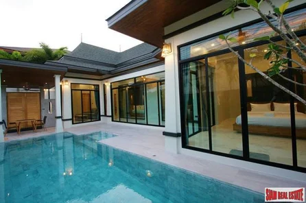 Land & House Park | New Three Bedroom Pool Villa for Rent in a Secure Chalong Estate