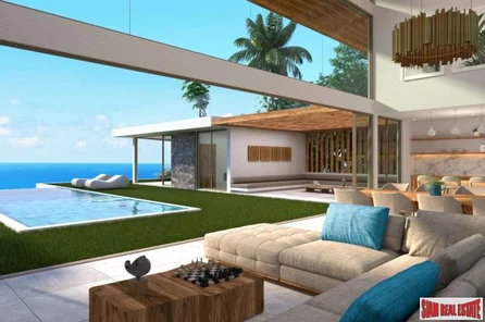 New 4 Bedroom Pool Villa with Sea View in Chaweng Noi, Koh Samui