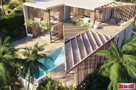 New 3 Bedroom Villa with Sea View, Chaweng, Koh Samui