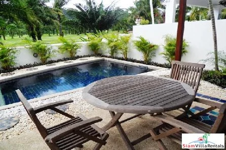 Great Value Two Bedroom Private Pool Villa with Golf Course Views for Rent in Kathu