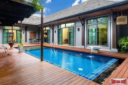 Saiyuan Estate | Two Villas for the Price of One - Beautiful Three Bedroom Pool Villa + Annex for Sale in Rawai