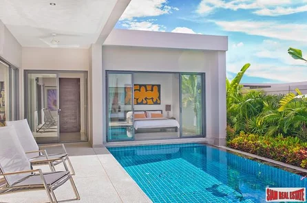 Palm Lakeside | New Two Bedroom Private Pool Villa with Gardens in Pong, Bang Lamung District, Pattaya