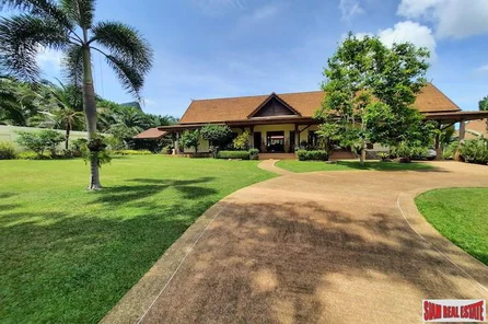 Private Luxury Plantation-Style Four Bedroom Villa with Pool and Separate Guest Suite for Sale in Ao Nang