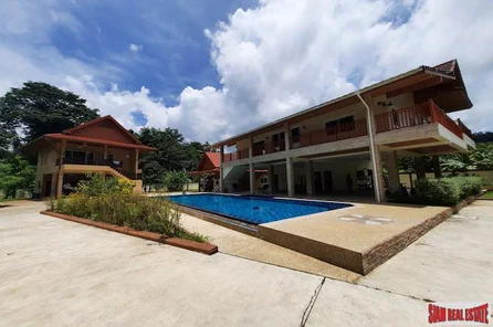Two Houses, Both Two Storey, for Sale on Large 2,202 sqm Land Plot in a Peaceful Area of Khao Lak - 20% Price Reduction!