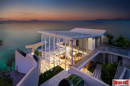 Dramatic, Unique & Luxurious 5+ Bedroom Sea View House for Sale in Ban Harn, Samui