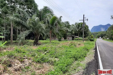 Over One Rai of Land for Sale Next to a Road in a Peaceful Quiet Nong Thaley  Area
