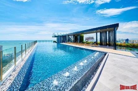 1 Bed Condo on High Floor at The Base Central Pattaya | Sea View and Central Location