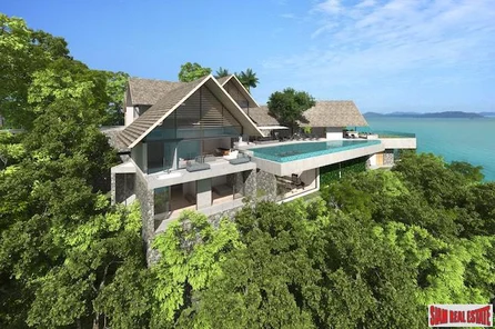 Exclusive Luxury Ocean Front Villas for Sale in a Panoramic Private Cape Yamu Estate