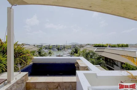 Royal Phuket Marina | 360 Degree View from this Two Bedroom Penthouse for Sale with Private Roof Deck & Jacuzzi