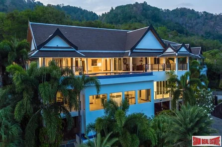 Baan Sawan | Seven Bedroom Pool Villa with the most Exceptional Sea Views of all Rawai