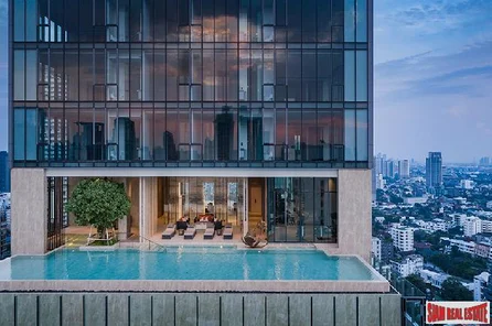 Newly Completed Ultra Luxury High-Rise at Sukhumvit 26, Phrom Phong - 1 Bed Units