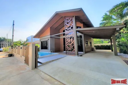 Contemporary Three Bedroom House with Roof Terrace & Pool for Sale in Ao Nang, Krabi
