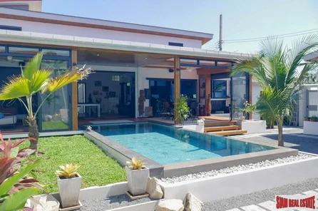 New Beautifully Decorated Three Bedroom Private Pool Villa for Sale in Layan
