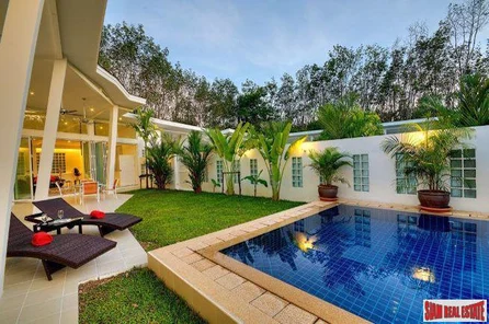 Trendy Three Bedroom Pool Villa  for Rent with Wonderful Outdoor Area