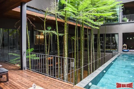 Tropical & Private Four Bedroom Pool Villa for Sale in Lat Phrao