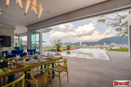 Ultimate Luxury Five Bedroom Pool Villa with Sea Views for Sale in the Hills of Patong