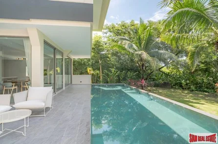 Luxury New Five Bedroom Pool Villa for sale in a Exclusive Estate in Layan