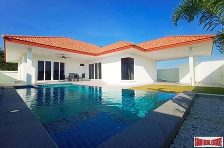 New Two Bedroom Pool Villas for Sale South of  Hua Hin & Close to the Beach and Many Local Amenities