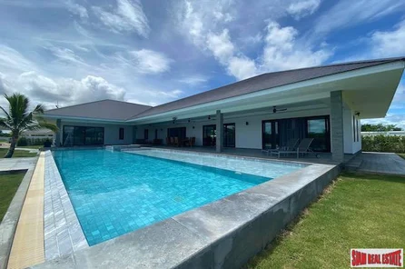 Luxury Beachfront Four Bedroom House for Sale in Pranburi